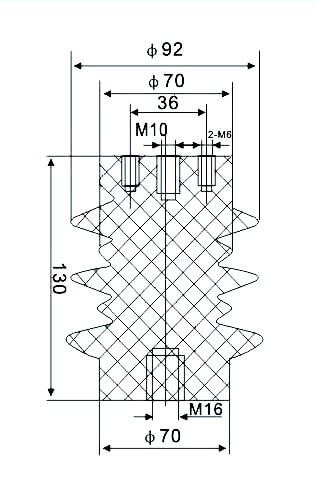 Φ70×130 絕緣子