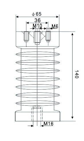 Φ65×140 絕緣子